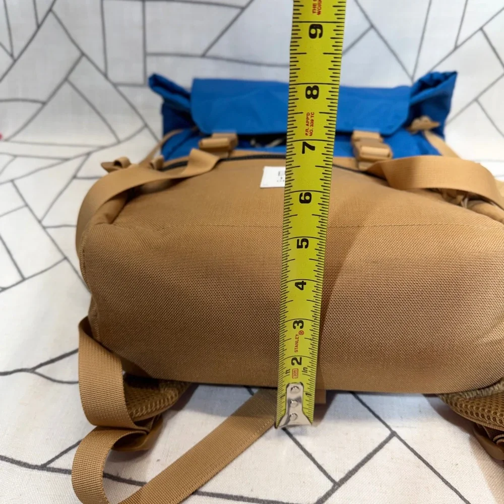 Topo Designs Rover Pack Classic OS Blue Tan Outdoor Laptop Backpack